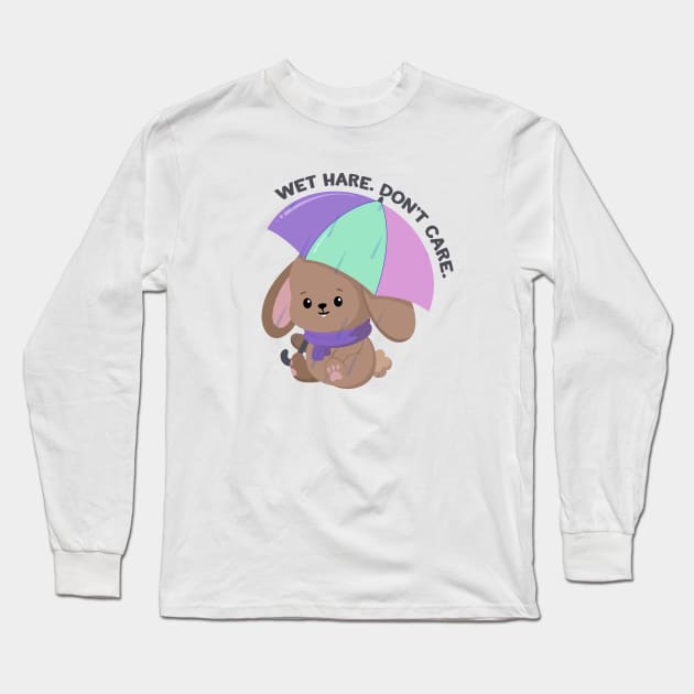 Hare We Go Long Sleeve T-Shirt by FunUsualSuspects